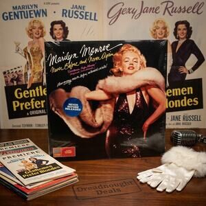 Marilyn Monroe Never Before and Never Again Sealed Vinyl LP Stel DS 15005 1978
